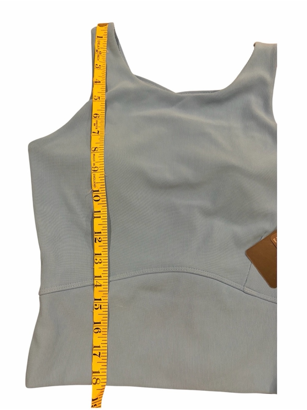 NWT Move Theology Blue Sports Bra - Picture 5 of 10
